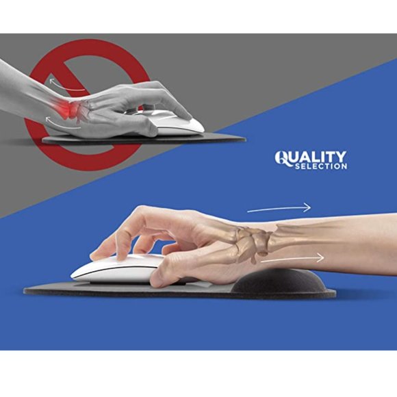 Quality Selection Comfortable Wrist Rest Memory Foam Mouse Pad - Picture 5 of 8